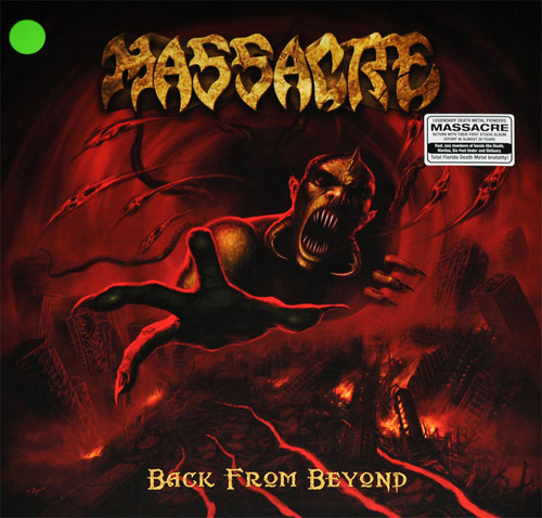 MASSACRE - Back From Beyond - American Death Metal Band T-Shirt 