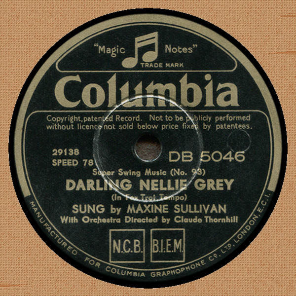 last ned album Maxine Sullivan - Darling Nellie Grey The Folks Who Live On The Hill