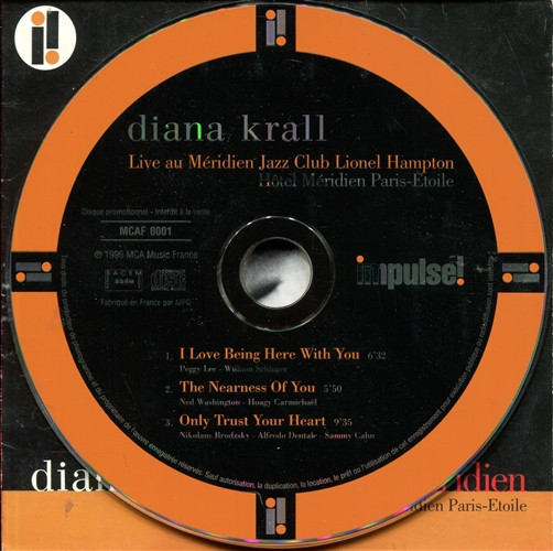 ladda ner album Diana Krall - Live Au Méridien