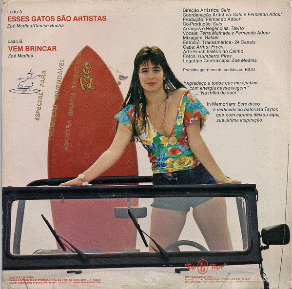 Album herunterladen Zoé Medina - Vem Brincar Esses Gatos São Artistas