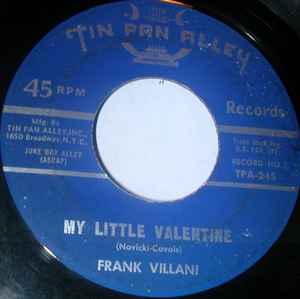 Frank Vallani - My Little Valentine / Carmen Y Laura Waltz album cover
