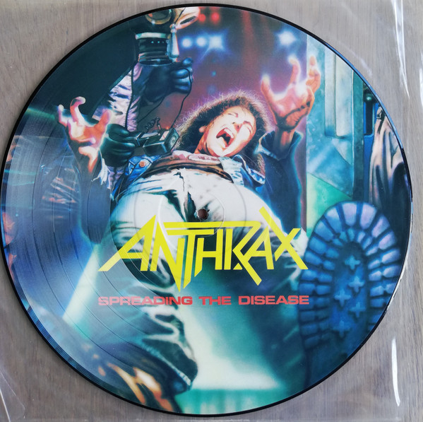 Anthrax – Spreading The Disease (1985, Vinyl) - Discogs