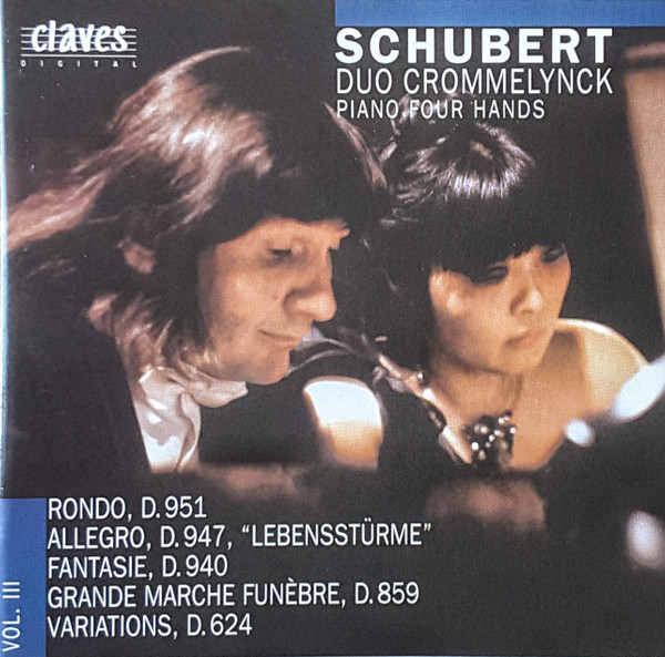 lataa albumi Schubert Duo Crommelynck - Piano Four Hands Vol3