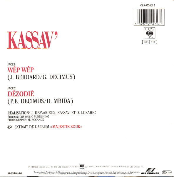 descargar álbum Kassav' - Wép Wép