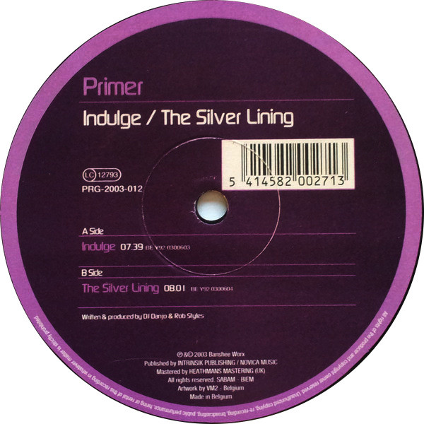 télécharger l'album Primer - Indulge The Silver Lining