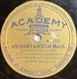 United States Naval Academy Band - Anchors Aweigh / No More Rivers album cover