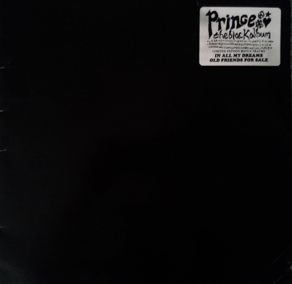 Prince – The Black Album (1989, Vinyl) - Discogs
