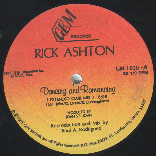 baixar álbum Rick Ashton - Dancing And Romancing