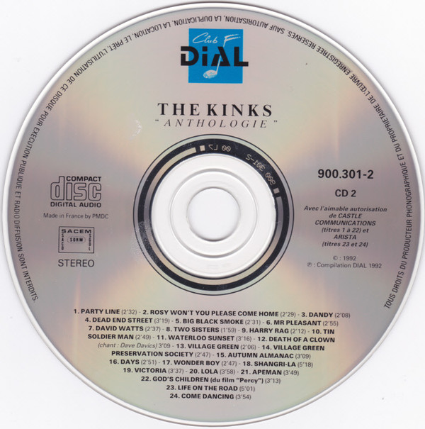 Album herunterladen The Kinks - Anthologie 19641971