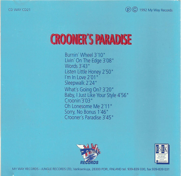 last ned album Max & The Crooners - Crooners Paradise