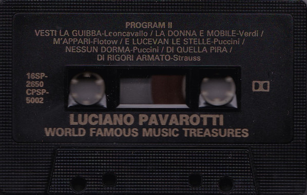 descargar álbum Luciano Pavarotti - World Famous Music Treasures