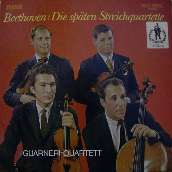 Beethoven — The Guarneri Quartet – The Five Late Quartets And E