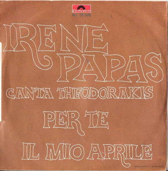 Irene Papas - Per Te | Polydor (NH 59 828) - 2