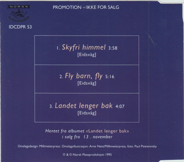 télécharger l'album Bjørn Eidsvåg - Skyfri Himmel