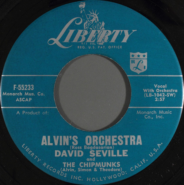 télécharger l'album David Seville And The Chipmunks - Alvins Orchestra