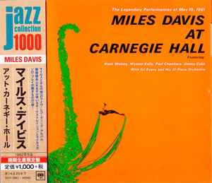 Miles Davis – Miles Davis At Carnegie Hall (2014, CD) - Discogs