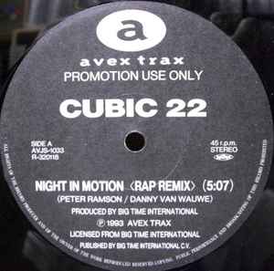 Cubic 22 - Night In Motion album cover