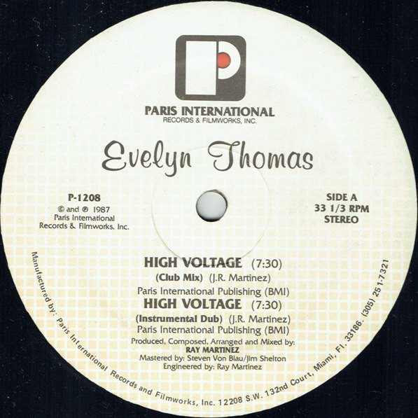 descargar álbum Evelyn Thomas - High Voltage