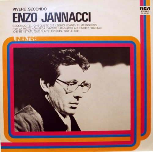 Enzo Jannacci – Vivere, Secondo Enzo Jannacci (1981, Vinyl ...