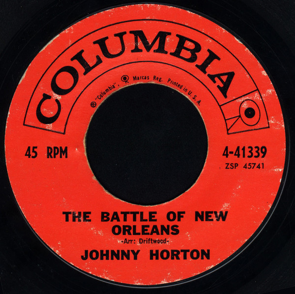 Johnny Horton – The Battle Of New Orleans (1959, Hollywood
