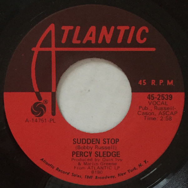 Percy Sledge Sudden Stop 1968 Pl Vinyl Discogs