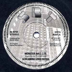 Screaming Lord Sutch - Monster Ball album cover
