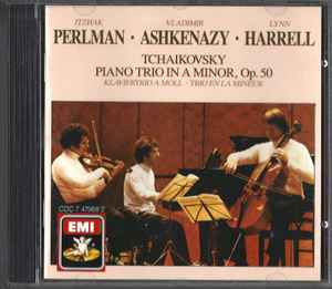 Itzhak Perlman - Piano Trio In A Minor, Op. 50 = Klaviertrio A-Moll = Trio En La Mineur album cover
