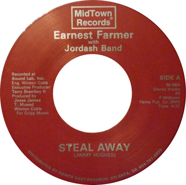 Earnest Farmer With Jordash Band – Steal Away
