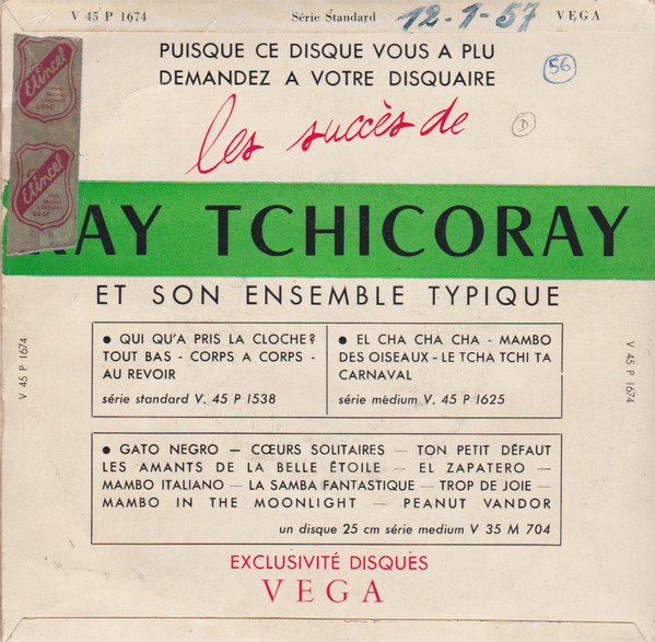 baixar álbum Ray Tchicoray Et Son Ensemble Typique - Rico Vacilon