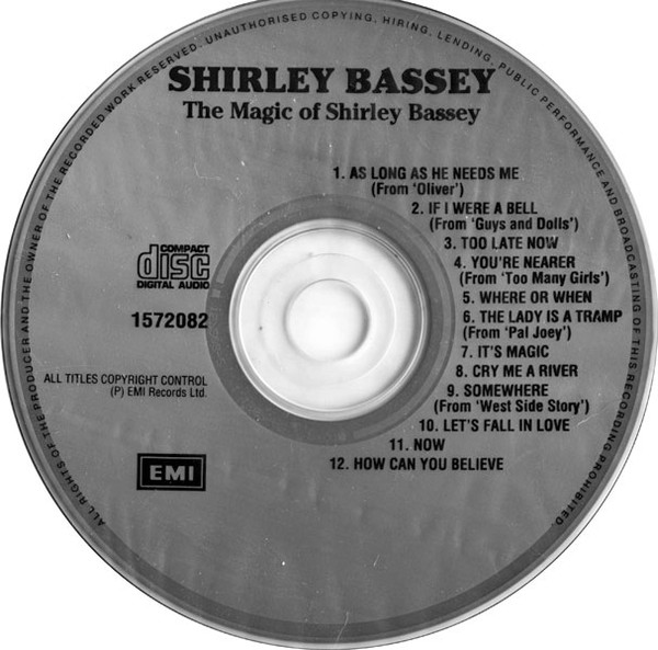 télécharger l'album Shirley Bassey - The Magic Of Shirley Bassey