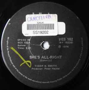 Tiger B. Smith - She's All-Right album cover
