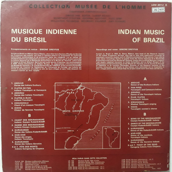 lataa albumi Various Simone Dreyfus - Musique Indienne Du Brésil
