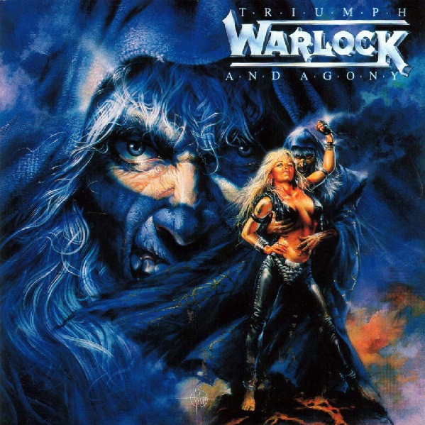 Обложка конверта виниловой пластинки Warlock (2) - Triumph And Agony