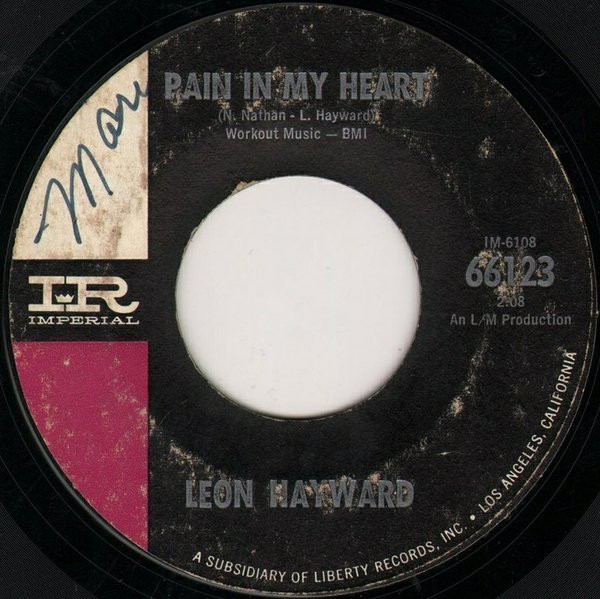 descargar álbum Leon Hayward - Shes With Her Other Love Pain In My Heart