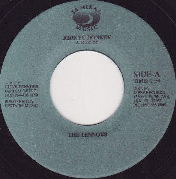 The Tennors – Ride Yu Donkey (Vinyl) - Discogs