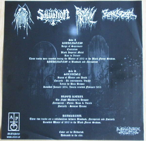 lataa albumi Rattenkönig Salvation Blood Ritual Dzarkdzaal - Hymns From The Black Forest