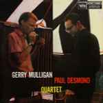 Cover of Gerry Mulligan - Paul Desmond Quartet, 1958, Vinyl
