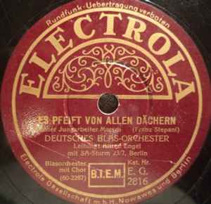 Sa Sturm 23 7 Es Pfeift Von Allen Dachern Durchs Schlesierland Marschieren Wir Shellac Discogs