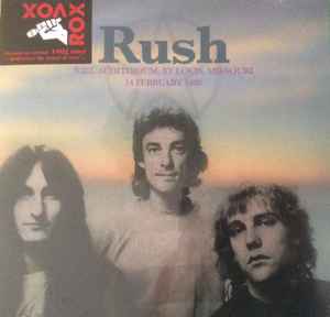Rush - Kiel Auditorium, St Louis, Missouri, 14 February 1980 album cover