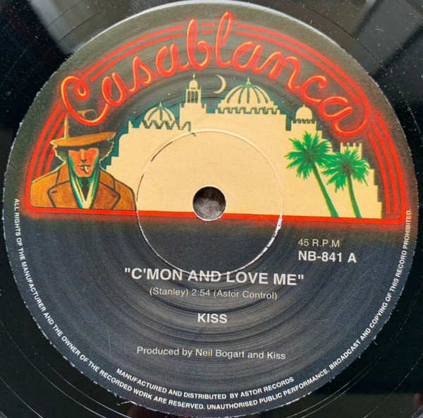 Kiss - C'mon And Love Me / Getaway | Releases | Discogs