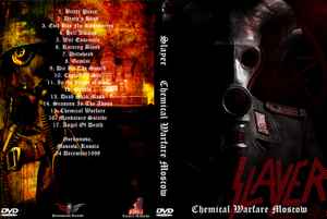 Slayer - Chemical Warfare Moscow album cover