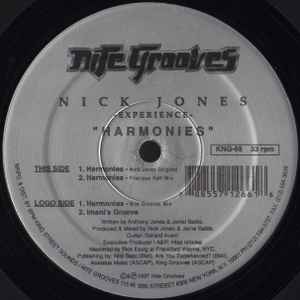 Nick Jones Experience - Harmonies album cover