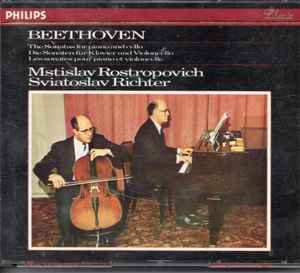Mstislav Rostropovich, Sviatoslav Richter – The For Piano And Cello = Die Sonaten Für Klavier Und Violoncello Les Pour Piano Et Violoncelle (CD) - Discogs