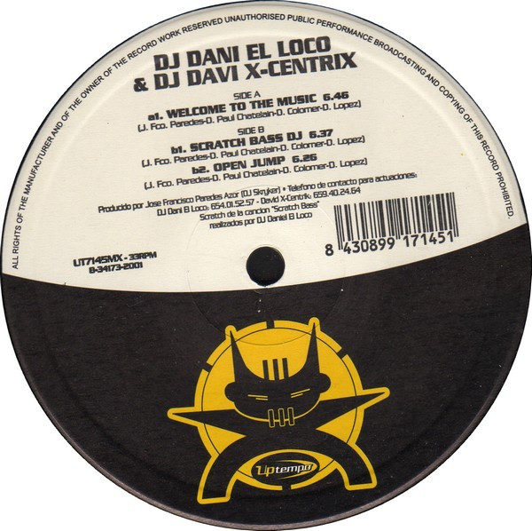 descargar álbum DJ Dani El Loco & DJ David XCentrik - Welcome To The Music