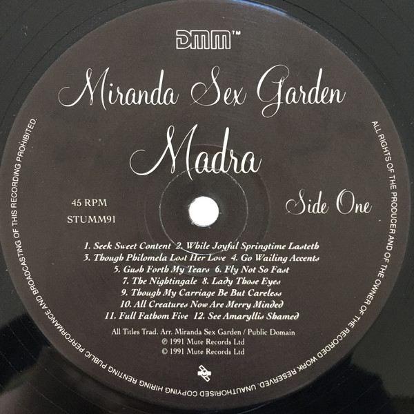 Miranda Sex Garden - Madra | Mute (STUMM 91) - 5