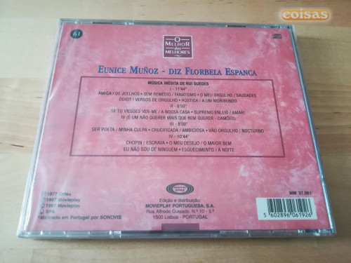 baixar álbum Eunice Muñoz - Eunice Muñoz Diz Florbela Espanca