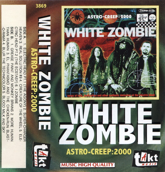 White Zombie Astro Creep 2000 1995 Cassette Discogs