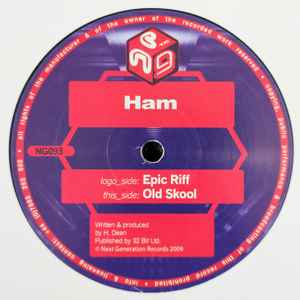 DJ Ham - Epic Riff / Old Skool album cover