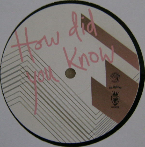 télécharger l'album Kurtis Mantronik Presents Chamonix - How Did You Know