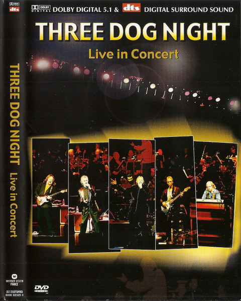 Three Dog Night – Live In Concert (2002, DVD) - Discogs